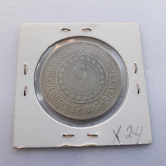 Moeda de 200 Réis de 1893 Níquel Reverso Invertido X 24 - comprar online