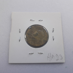 Moeda de 50 Centavos de 1945 Getúlio Bronze Alumínio Reverso Horizontal à Direita HM 23 - comprar online