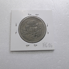 Moeda de 200 Réis de 1888 Império Cuproníquel Reverso Horizontal à Esquerda com avaria no Verso HG 06 - comprar online