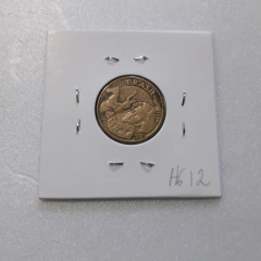 Moeda de 10 Centavos de 2005 Aço Banhado de Bronze Reverso Horizontal à Direita HG  12 - comprar online