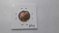 Moeda de 5 Centavos de 2019 Aço Banhado de Cobre Fabricada na Holanda Letra Flor de Cunho - comprar online