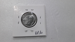 Moeda de 50 Centavos de 2019 Aço Inox Fabricada na Holanda Letra A Flor de Cunho QP 10 - comprar online