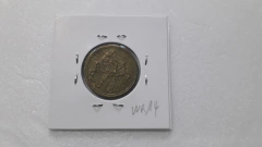 Moeda de 1 Cruzeiro de 1955 Bronze Alumínio Reverso Horizontal à Esquerda WR 14 - comprar online