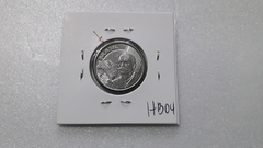 Moeda de 50 Centavos de 2013 Aço Inox Com BRASIL Duplicado Ou rebatido HB 04 - Mandrade Numismática