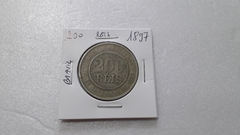 Moeda de 200 Réis de 1897 Cuproníquel RB 12 na internet