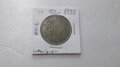 Moeda de 200 Réis de 1898 Cuproníquel RB 13 na internet