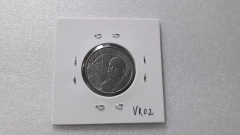 Moeda de 50 Centavos de 2008 Aço Inox Com a LETRA S de Centavos com Cunho fraco ou apagado VR 02 - Mandrade Numismática