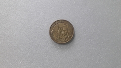 Moeda de 10 Centavos de 2001 Aço inox Banhado de Bronze Rastro nas Estrelas  Catalogada ZL 03 - comprar online