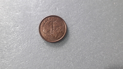 Moeda de 1 Centavo de 2002 Aço Banhado de Cobre Traço Que Cruza o Anverso ZL 24 - comprar online