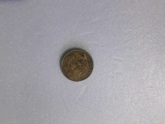 Moeda de 10 Centavos de 2003 Aço Banhado de Bronze Reverso Horizontal à Direita MJ 70 - comprar online