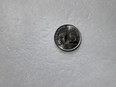 Moeda de 5 Centavos de 1976 Aço Inox FAO Flor de Cunho AI 21
