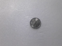 Moeda de 2 Centavos de 1975 Aço Inox FAO Flor de Cunho AI 31