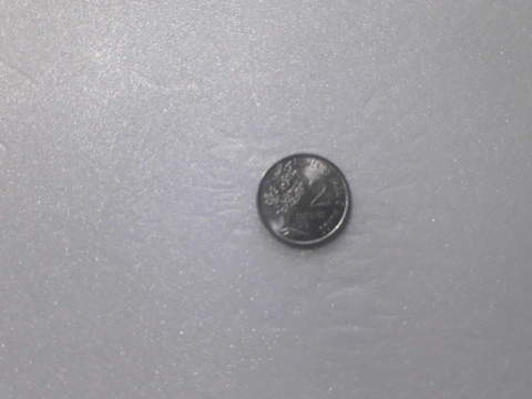 Moeda de 2 Centavos de 1975 Aço Inox FAO Flor de Cunho AI 31