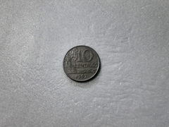 Moeda de 10 Centavos de 1967 Cupro-níquel