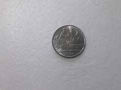 Moeda de 50 Centavos de 1978 Aço Inox Linda