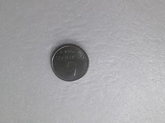 Moeda de 5 centavos de 1984 Aço Inox CAFÉ