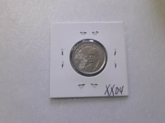 Moeda de 50 Centavos de 2019 Aço Inox Fabricada em Amsterdã na Holanda Flor de Cunho XX 04 - comprar online