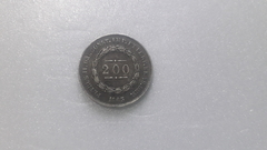 Moeda de 200 de 1865 Prata 917 2º Tipo MA 11