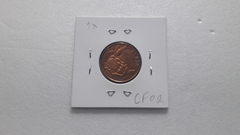 Moeda de 5 Centavos de 2001 Aço Banhado e Cobre Reverso Horizontal à Direita CF 02 Catalogada - comprar online