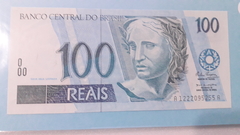 Cédula de 100 Reais de 1994 C 327 Serie A 1222095255 A Chancelas de Rubens Ricupero e Pedro S. Malan Escassa Flor de Estampa - comprar online