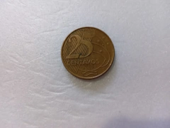 Moeda de 25 Centavos de 2003 Rastros nas Estrelas Catalogada BI 16