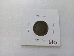 Moeda de 10 Réis de 1870 Bronze QP 04 - Mandrade Numismática