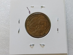 Moeda de 5 Centavos de 2002 Aço Banhado de Bronze ( Brasil Duplicado ) Catalogada AM 23 - comprar online