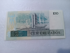 Cédula de 100 Cruzados de 1987 C 186 Nº A 1489052782 A Flor de Estampa - comprar online