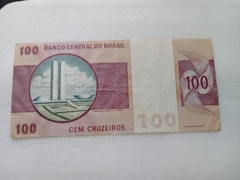 Cédula de 100 Cruzeiros de 1981 C 147 Nº A 12068064956 MBC / SOB - comprar online