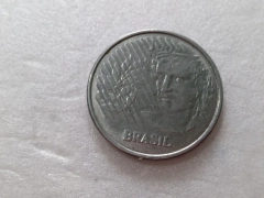 Moeda de 10 Centavos de 1995 Aço Inox Data Vazada Catalogada UV 11 - comprar online
