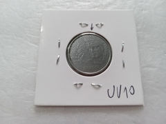 Moeda de 10 Centavos de 1994 Aço Inox Data Vazada Duas Vezes no Mesmo Lugar Catalogada UV 10 - Mandrade Numismática