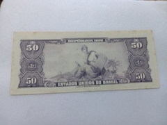 Cédula de 50 Cruzeiros de 1961 C 028 Nº 052137 MBC - comprar online