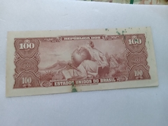 Cédula de 100 Cruzeiros de 1959 C 033 nº 010848 MBC - comprar online