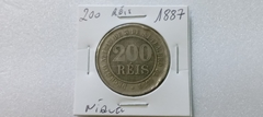 Moeda de 200 Réis de 1887 Níquel NI 03 na internet