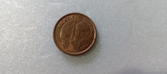 Moeda de 1 Centavo de 2001 com a palavra CABRAL Duplicada ou Rebatida Catalogada MJ 05 - comprar online