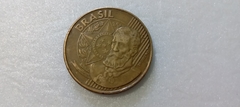 Moeda de 25 Centavos de 2002 Aço Banhado de Bronze Com a Palavra DEODORO DUPLO Catalogada ML 07 - comprar online
