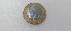 Moeda de 1 Real de 2013 Com a Palavra REAL Duplicada Catalogada SM 03
