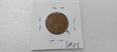 Moeda de 5 Centavos de 2001 Aço Inox Banhado de Cobre Tiradentes DUPLO Catalogada SM 05 - loja online