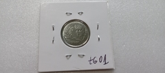 Moeda de 1 Centavo de 1997 Aço Inox com BRASIL DUPLO Catalogada TG 01 - comprar online