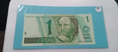 Cédula de 1 Real de 2002 C 252 Serie C 1653038054 B Chancelas de Pedro S. Malan e Arminio Fraga FLOR DE ESTAMPA
