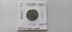 Moeda de 1 Centavo de 1995 Aço inox Com Verso Marcado MJ 04 na internet