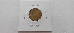 Moeda de 10 Centavos de 2005 Aço Banhado de Bronze Com a Letra O de Centavo CHEIO Catalogada SM 02 - Mandrade Numismática