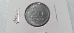 Moeda de 20 Centavos de 1987 Aço Inox com Centavos e Data Dupla RR 05 - comprar online