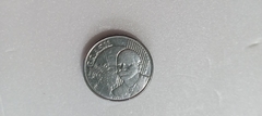 Moeda de 50 Centavos de 2002 Aço Inox Cunho Marcado no Cabelo RABINO Catalogada CH 01 - comprar online