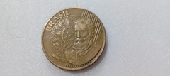 Moeda de 25 Centavos de 2002 Aço Banhado de Bronze Com a Palavra DEODORO Duplicada Catalogada CH 02 - comprar online