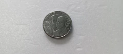 Moeda de 50 Centavos de 2002 Aço Inox com Palavra RIO BRANCO Dupla Catalogada SM 05