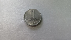 Moeda de 1 Cruzeiro de 1960 Alumínio Flor de Cunho SM 19