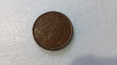 Moeda de 5 Centavos de 2009 Aço Banhado de Cobre Com DATA MARCADA ( Catalogada ) DI 05 - comprar online