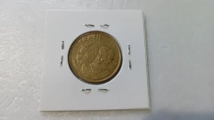 Moeda de 25 Centavos de 2013 Aço Banhado de Bronze Centavos DUPLO ( Catalogada ) DI 04 - Mandrade Numismática