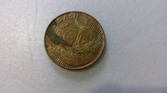 Moeda de 25 Centavos de 2013 Aço Banhado de Bronze CENTAVO DUPLO Catalogada RG 05 - comprar online